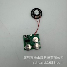 各种规格语音音乐录音模块光控磁控推拉发音发声贺卡机芯生产批发