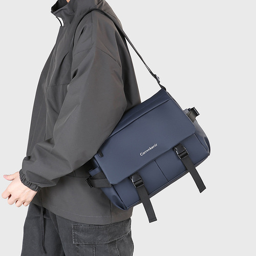 Men's Single Shoulder Bag Fashion Classic Waterproof Outdoor Travel Multi-Pocket Trendy Men's Handbag Casual Bag Crossbody Bag