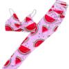 O8059 On behalf of Amazon Cross border new pattern motion leisure time suit Ladies yoga suit