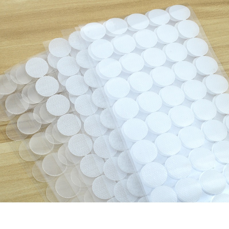 圆形魔术贴双面背胶幼儿园手工宝宝早教安静书自粘子母贴粘扣