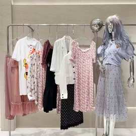 直播实体实力吸粉王牌25夏款太苹鸟休闲套装裤裙品牌折扣女装现货