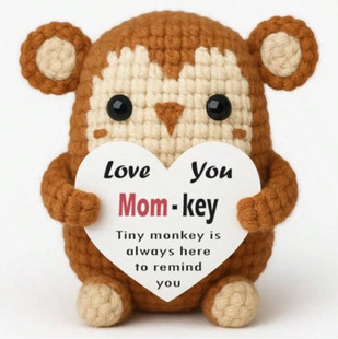 ��Ʒ�羳���R�d���N�ֹ� Crochet Positive monkey�h��ë����ż��