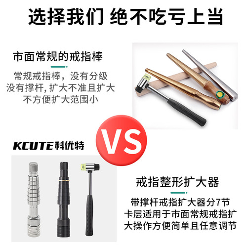 Ring enlargement, finger ring size expander, ring ring plastic correction and repair, gold and silver ring size adjustment