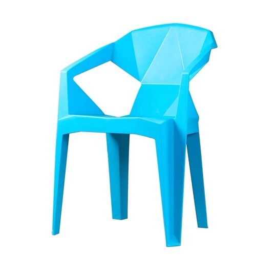 Wholesale thick plastic chairs with stackable armrests, outdoor backrest chairs, large stalls barbecue night market dining chairs, late-night snacks