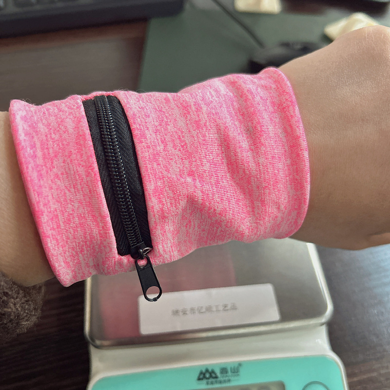 Outdoor Fitness Running Wrist Bag, Night Running Sports High-Elastic Wristband Arm Bag, Key and Mobile Phone Storage, Portable Coin Purse