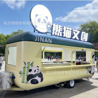 网红高颜值移动餐车 公园街景打卡小吃车 商用创业摆摊美食车厂家
