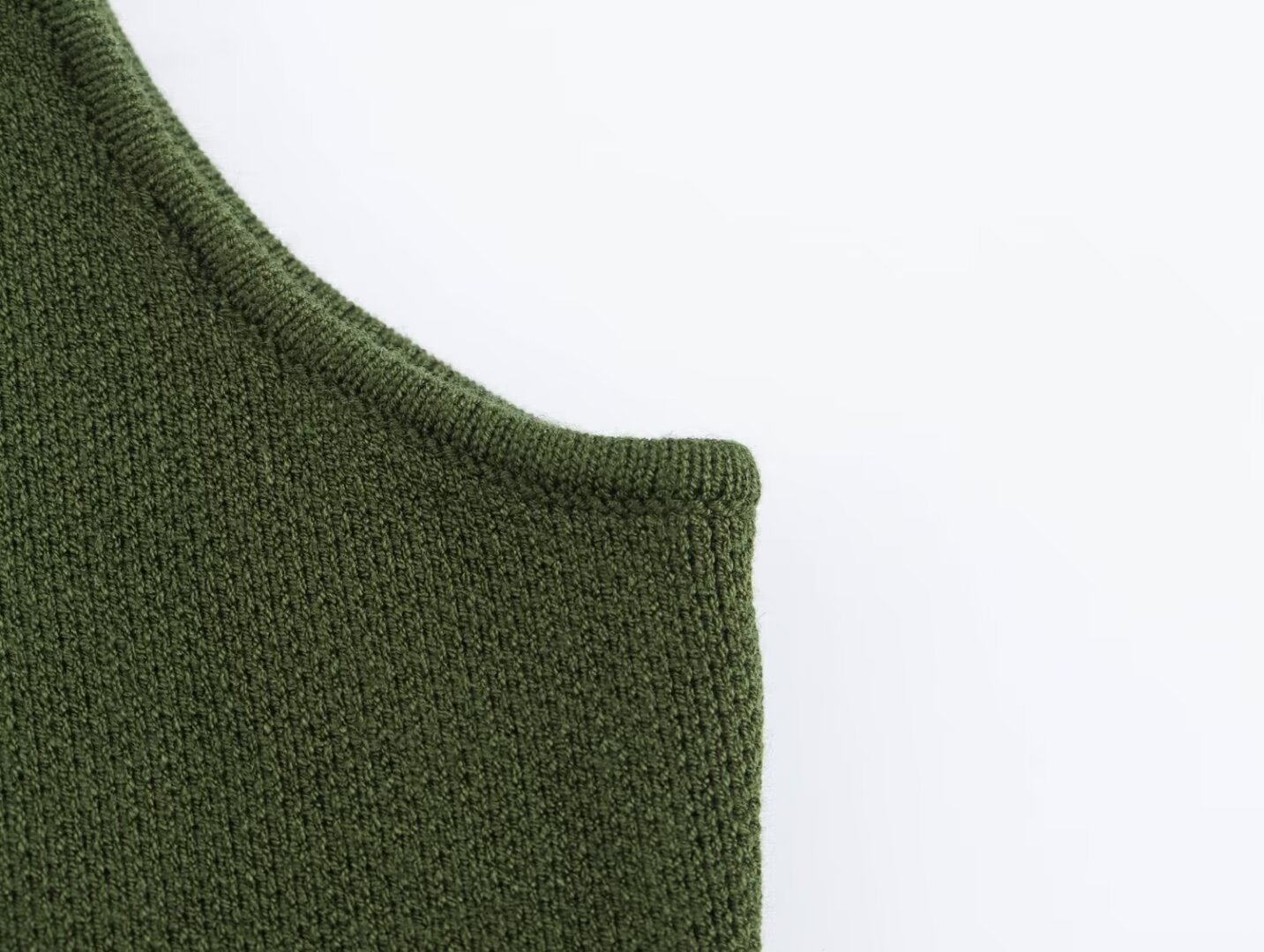 Damenbekleidung Herbst 2024 neue Street Fashion einfarbige Weste mit vier Knöpfen_voghion.com