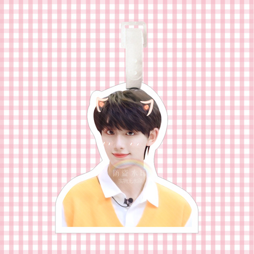Ding Chengxin Luggage Tag Book Bag Charms Travel Suitcase Boarding Pass Star Celebrity Merchandise TME Group