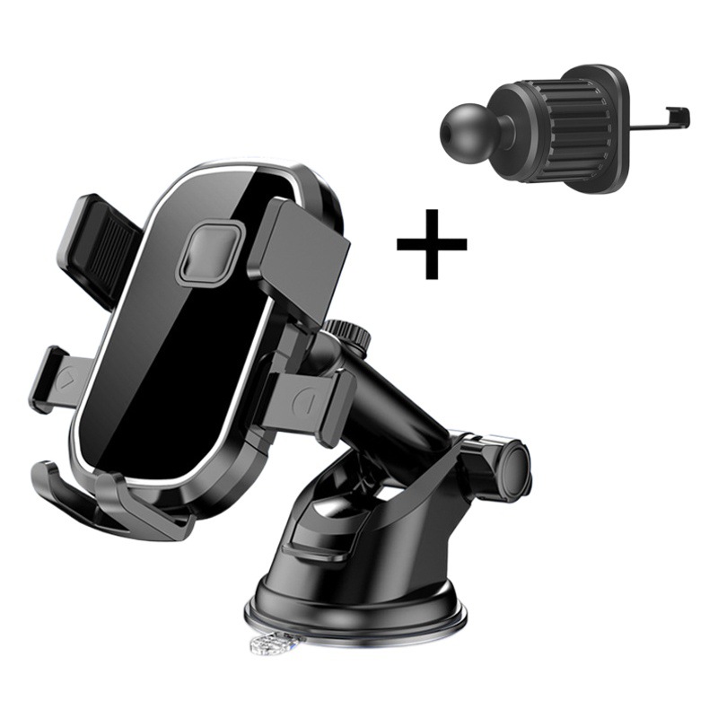 Nueva fábrica de soporte de teléfono de coche al por mayor ventosa salida de aire del coche soporte de navegación del teléfono del coche