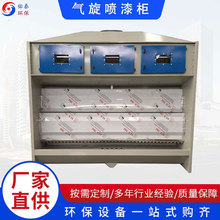 气旋喷漆水帘柜 环保水帘机 气动水旋漆雾净化柜厂家