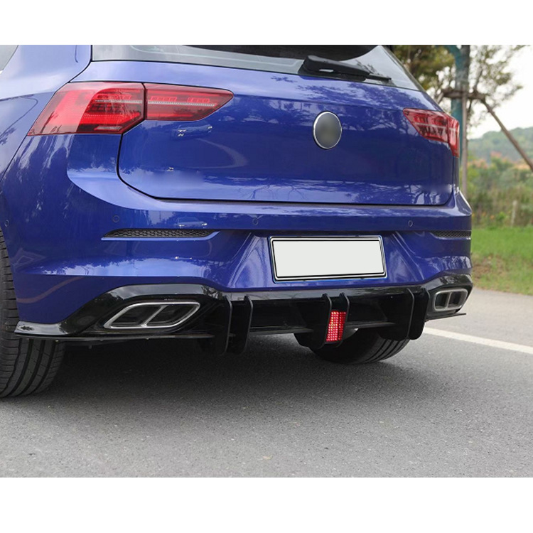 Large/public golf 8 modified blade rear lip 8GTI wind knife rear spoiler high 8/rline rear spoiler diffusion
