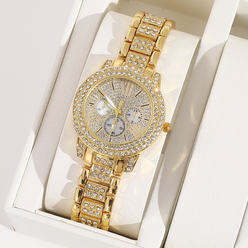 Women's Gypsophila Diamond and Rhinestone Watch Cornucopia Bracelet Watch Live Source Manufacturer Wholesale