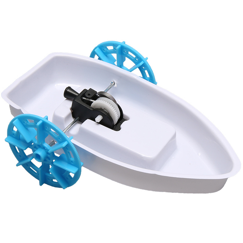 Anfibio Ming nave ciencia experimento enseñanza juguetes estudiantes de primaria y secundaria hecho a mano DIY tecnología pequeño paquete de material de producción