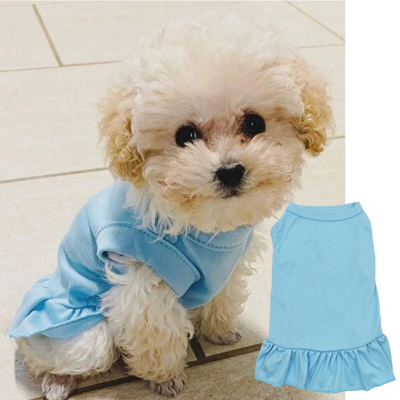 Cute Cotton Solid Color Pet Clothing display picture 2