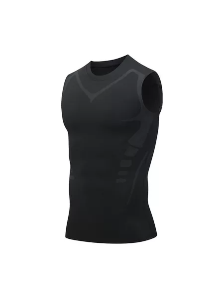 Men's Summer Ice Silk Quick-Dry Sports Vest for Running and Marathon, Sleeveless Fitness Tank Top, Breathable and Stretchy, Thin Style
