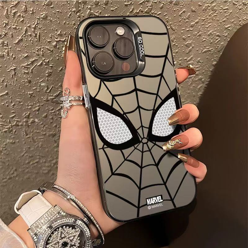 Nueva funda para teléfono móvil iphone16 aplicable europea y americana Apple 15promax/14 anti-caída 13pro12 personalidad 11XR