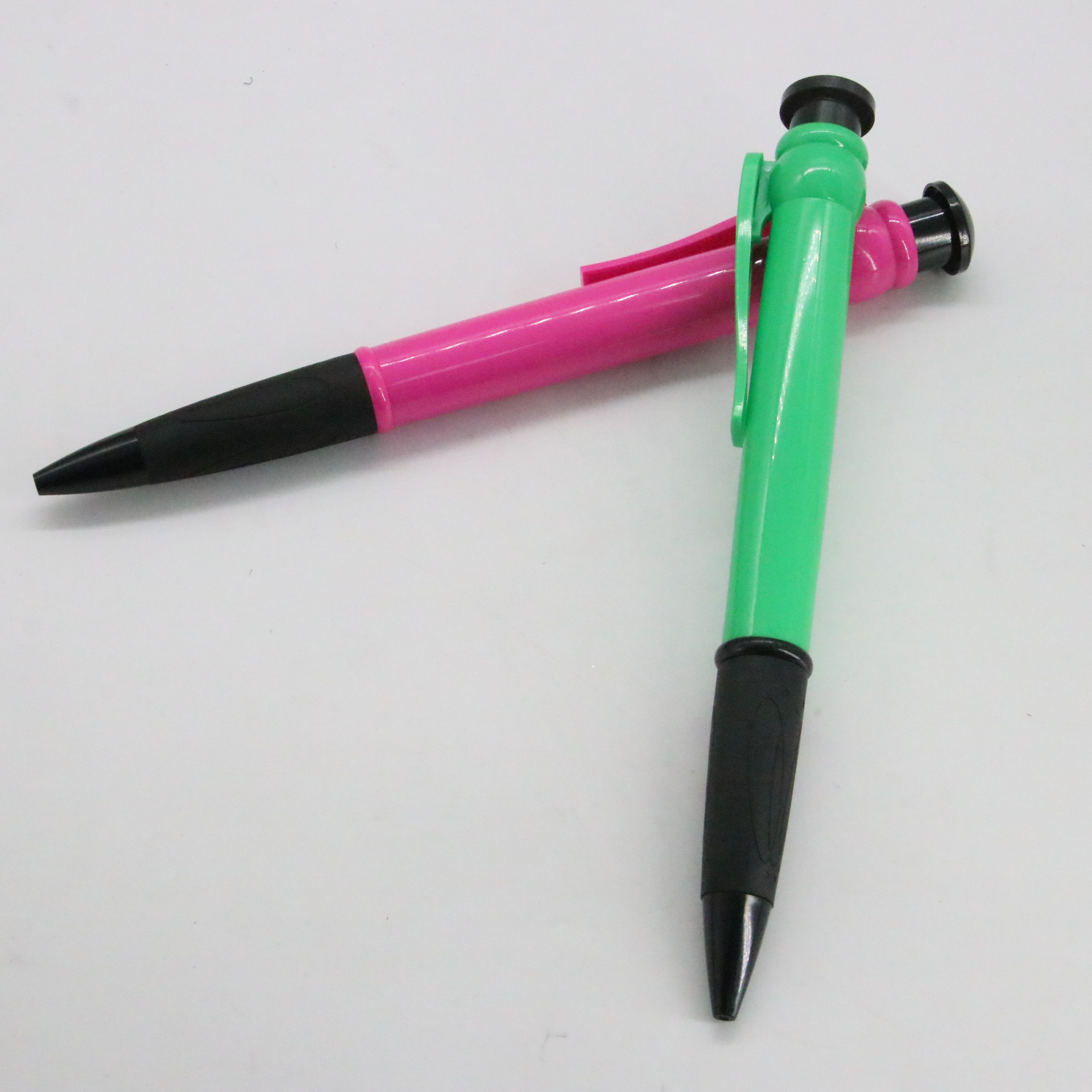 Super gran bolígrafo divertido especial de prensa fábrica al por mayor en stock bolígrafo de plástico color publicidad Pen Press