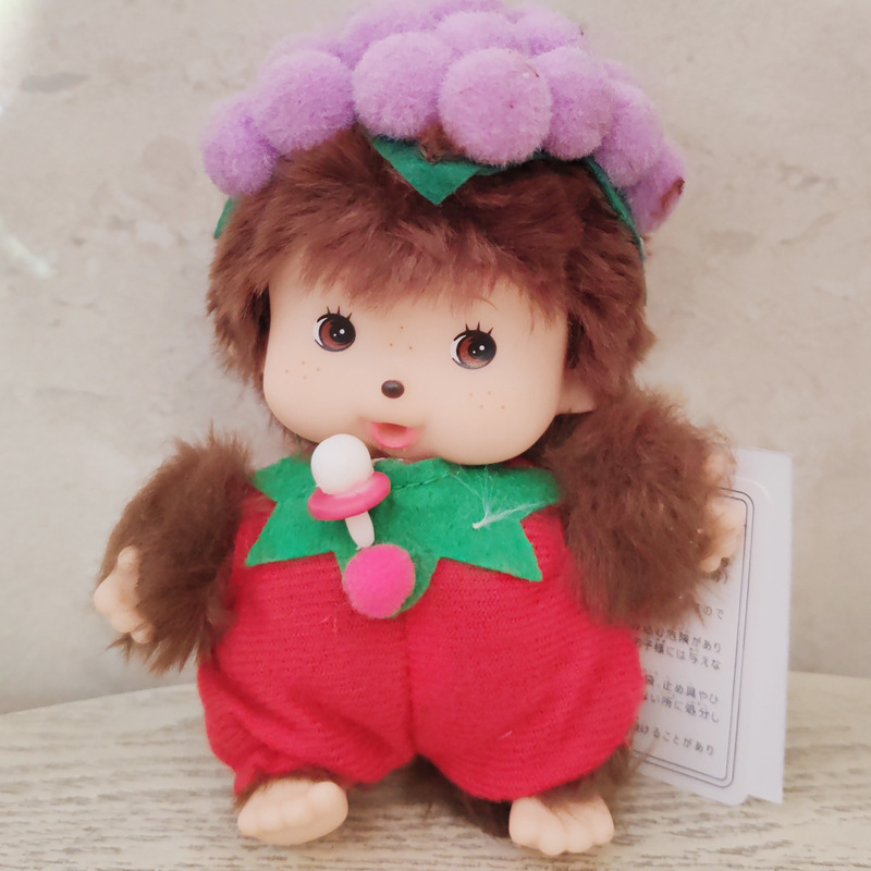 Monchic mengqiqi15CM pequeño vestido muñeca de felpa colgante bolso colgante producto transfronterizo buen producto nuevo producto