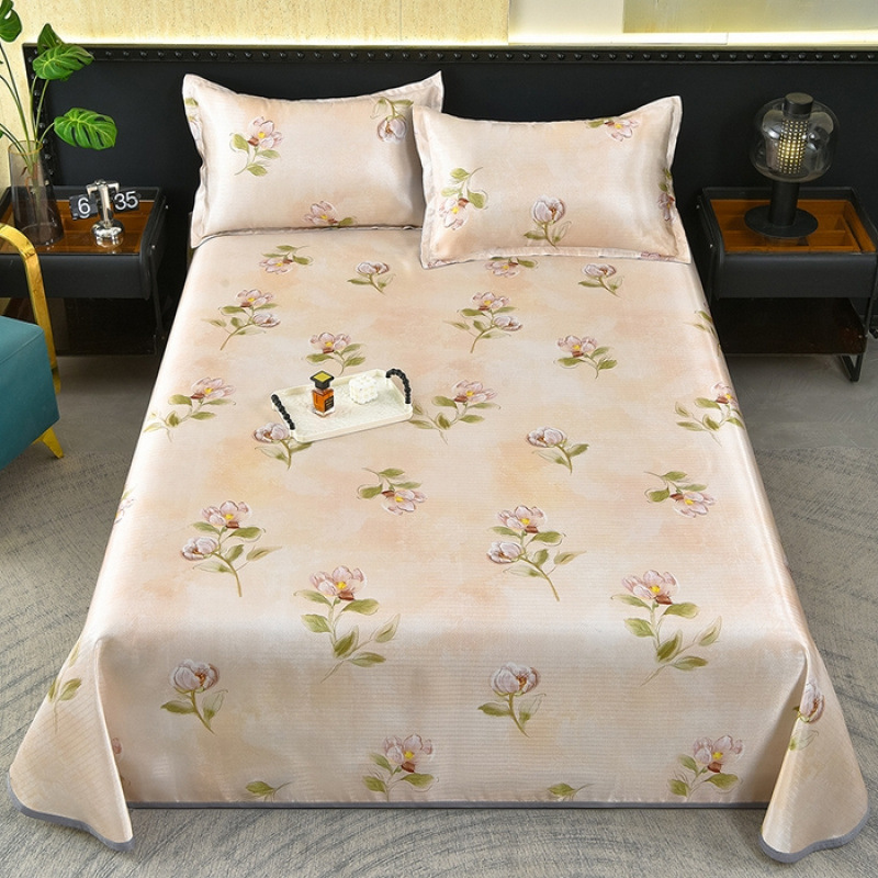 (Total) 2026 nuevo lujo ligero lavable en máquina sábanas de cama de alta densidad gran tela de hielo fría image 19