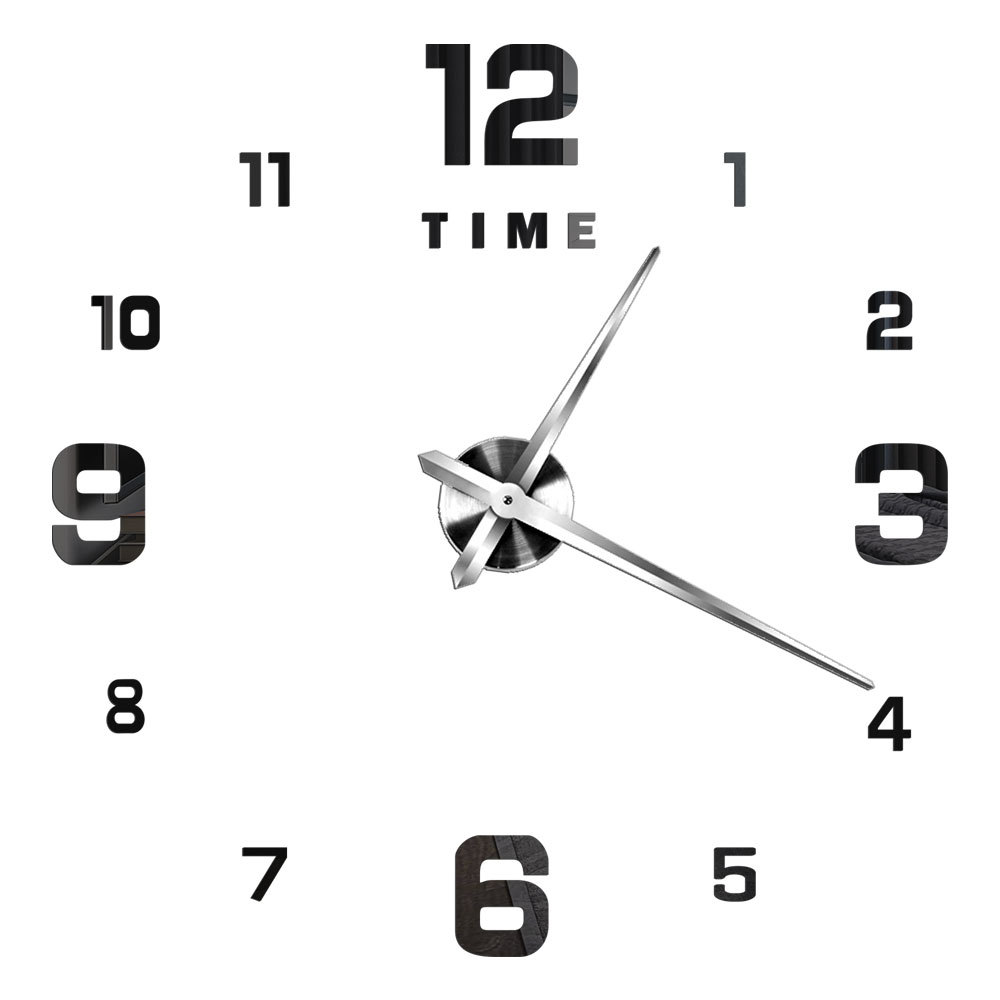 Venta caliente Super gran tamaño creativo DIY Reloj de pared sala de estar moderna personalidad arte Reloj de pared