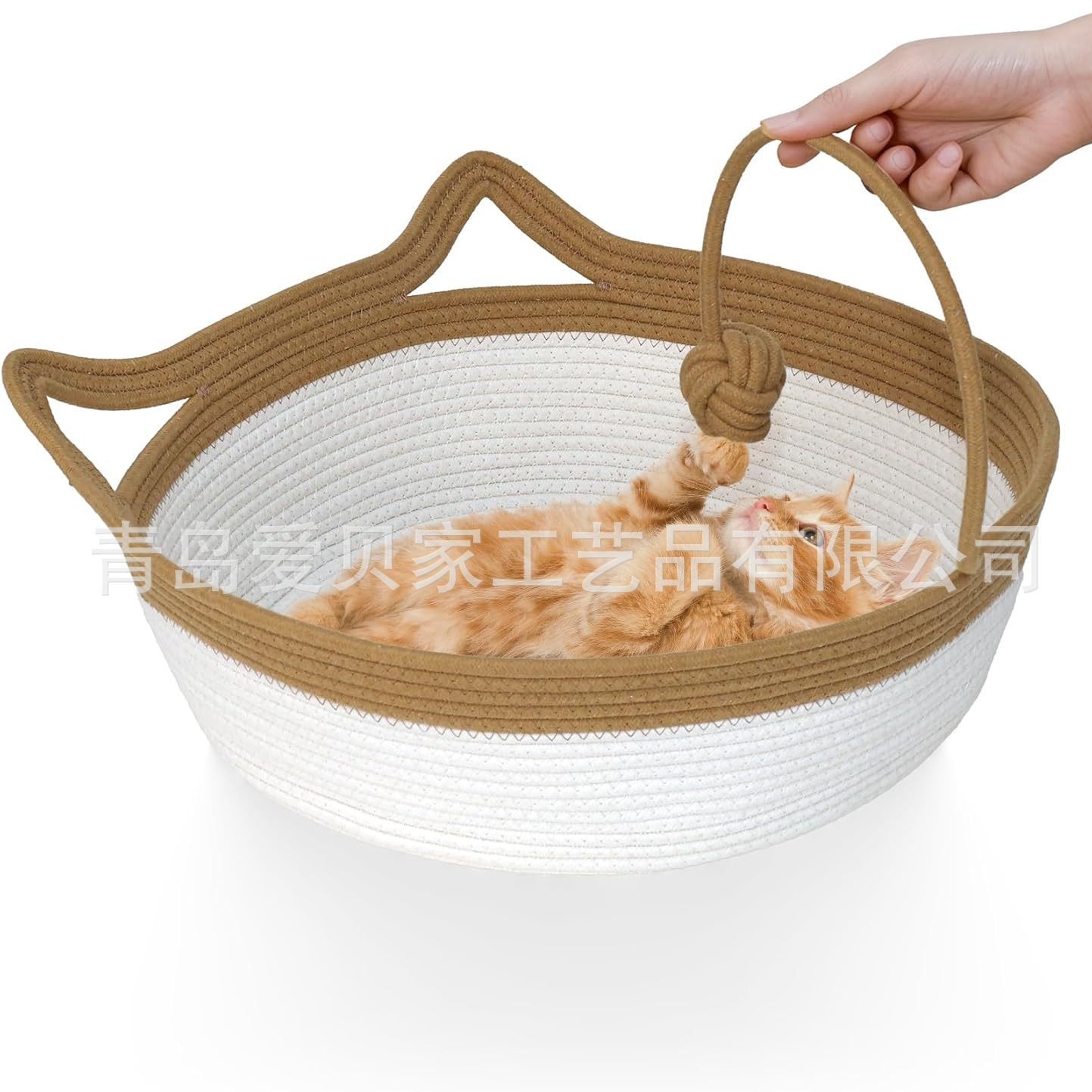 사계절 사용 가능한 등나무 고양이 둥지, 여름 고양이 집, 죽초 개집, 고양이 스크래치 보드, 여름 애완 동물 침대, 고양이 용품, 통기성