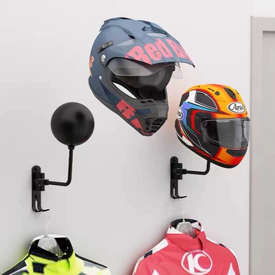 Storage Rack Hook Hat Holder | Motosiklet dəbilqə rəfləri