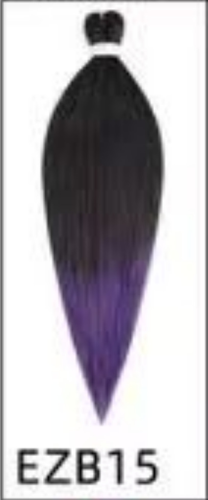 EZ color pelucas grandes trenzas pre estiradas crochet trenzas pre estiradas africanas trenzas sucias