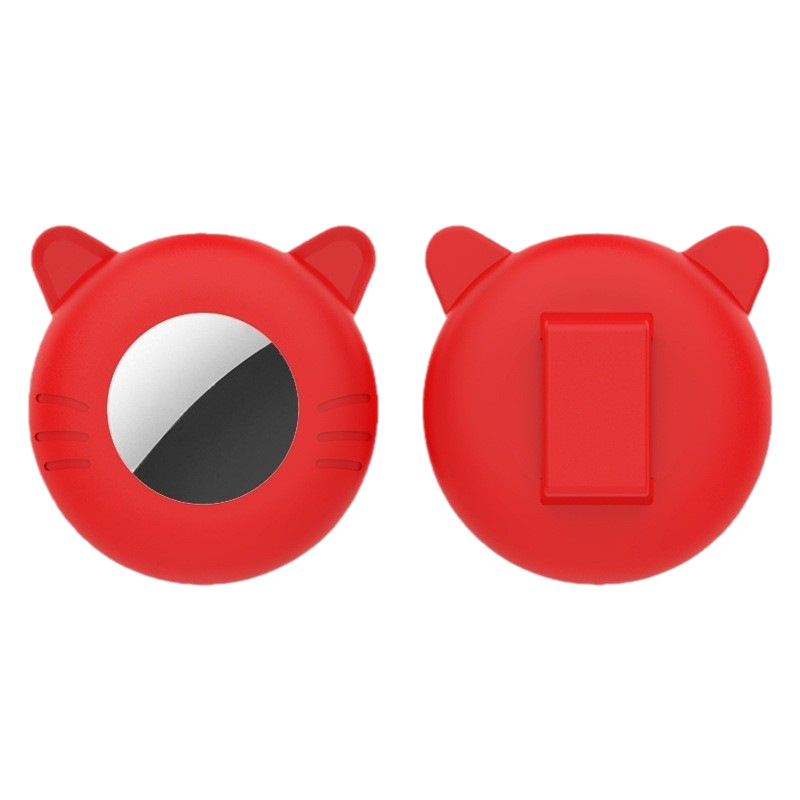 Aplicable a Apple Airtag cubierta nueva cachorro gatito collar cubierta de silicona localizador cubierta protector de pérdida