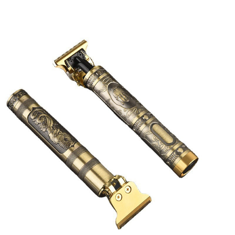 Cross-border electric clipper hairdressing machine wholesale bald god clipper oil head professional carving clipper electric barber knife 