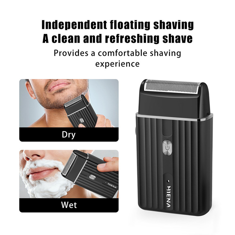 Portable Mini Shaver for Men, Smart Waterproof Razor, Beard Trimmer, Gift for Boyfriend, Cross-Border Bestseller