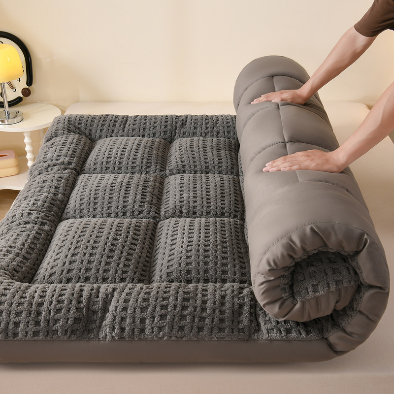 Compressible Cashmere Mattress Cushion Thickeneded Winter Single Student Dormitory Home Tatami Mattress Quilt