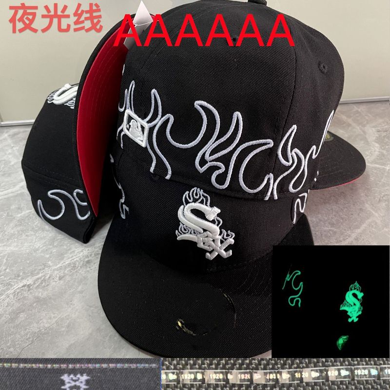 2025新款热销跨境外贸棒球帽AA花纹荧光尺寸平沿帽PouChang AnFo|undefined