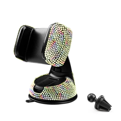 Other Automotive Interior Supplies: Holder Dual-Function Air Outlet Navigation - colored-diamond-bracket-clip