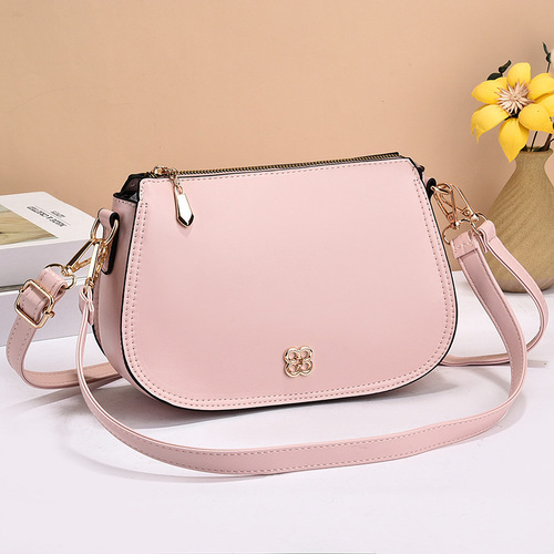 Ladies Handbags  New Fashion Simple Elegant Top Handle Crossbody Bag Korean Style Trendy Retro Underarm Bag Shoulder Bag