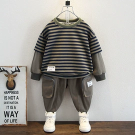 童套装;普通外套;童裤