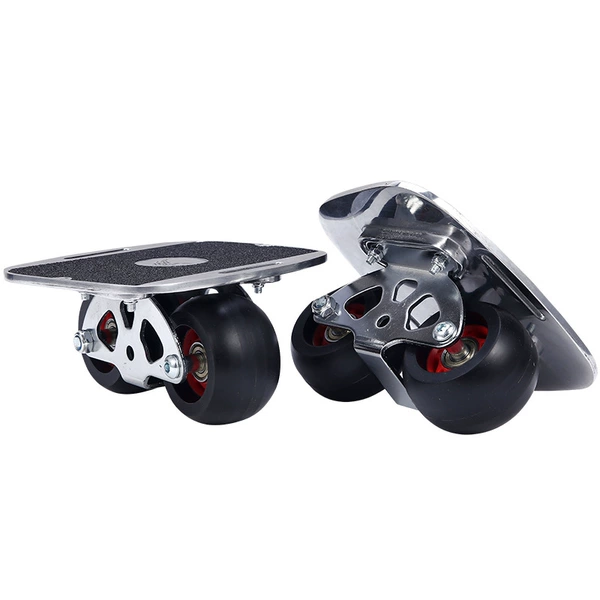 Knife holder silver aluminum plate black sandpaper black curved wheel