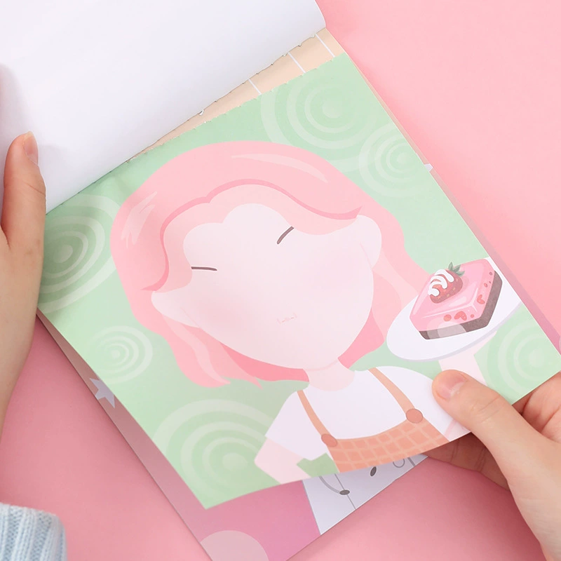 Детские модные наклейки, стикеры для мультфильмов, 3–6 лет, раннее образование