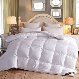 Five-star hotel duvet 95 excellent + Hungarian white goose down quilt spring and autumn quilt thickened winter quilt