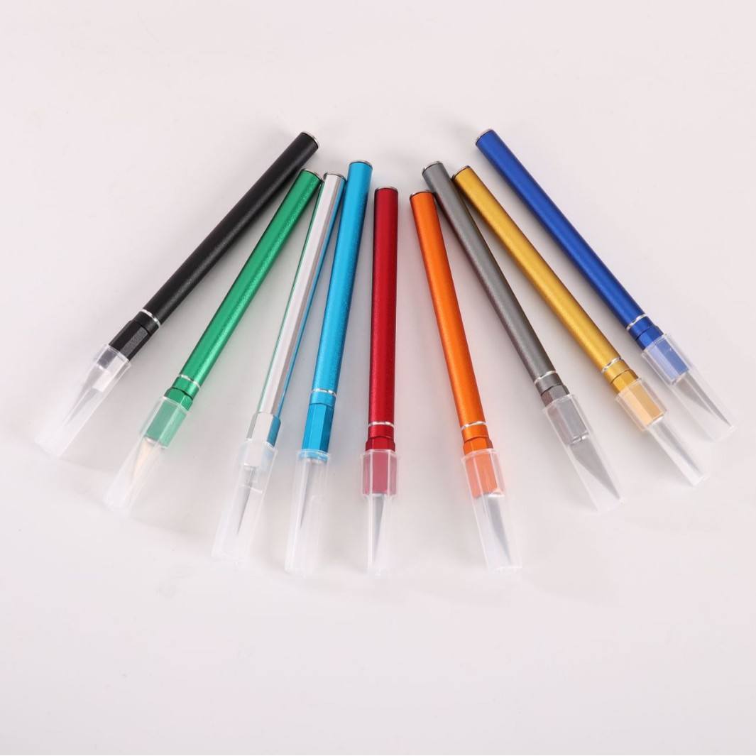 铝杆雕刻刀SK2材质0.6mm厚刀片多功能雕刻剪纸笔刀手账专用雕刻刀