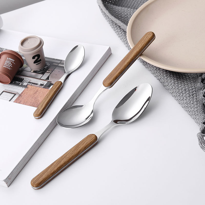 新款夹柄仿木纹