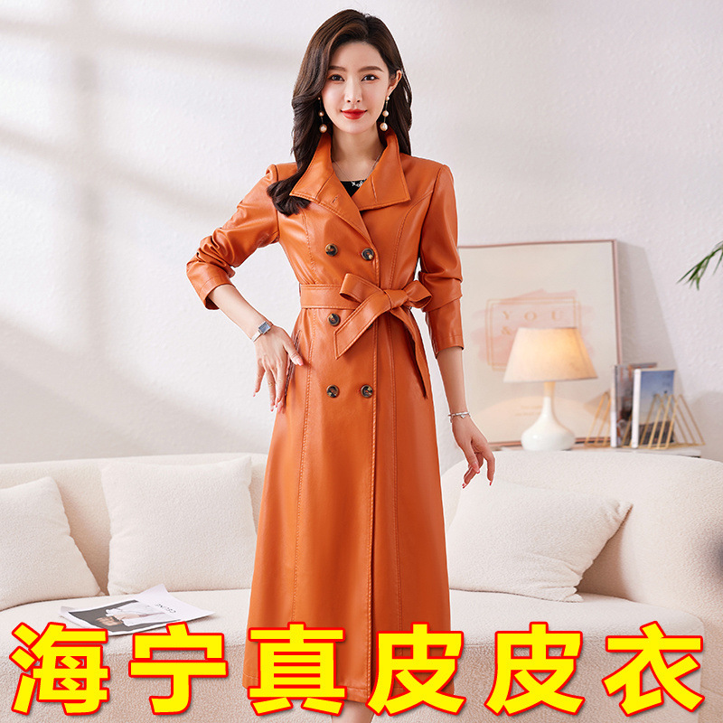 Women's long spring new large-size cotton jacket Korean style slim jacket