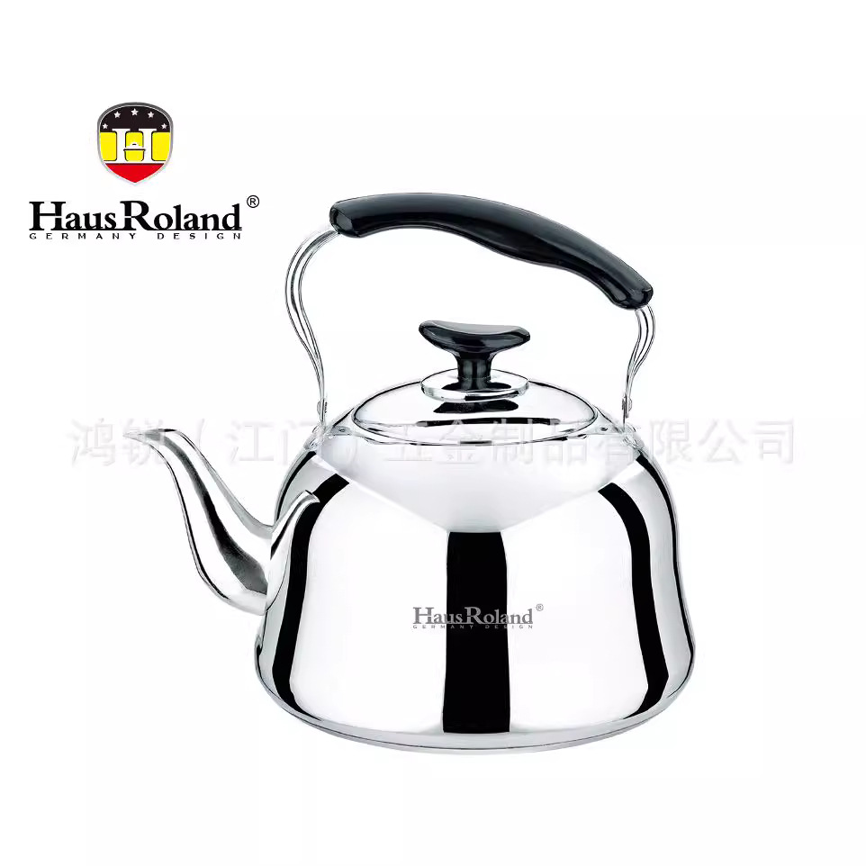 Fábrica de productos de hardware de Jiangmen 201 acero inoxidable 4.0L hervidor de agua fuente de fábrica de horno electromagnético stock