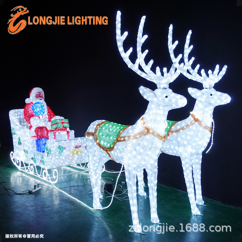 ��6�� 3D¹�������͵� ʥ������led����еƵν�����СƷ��