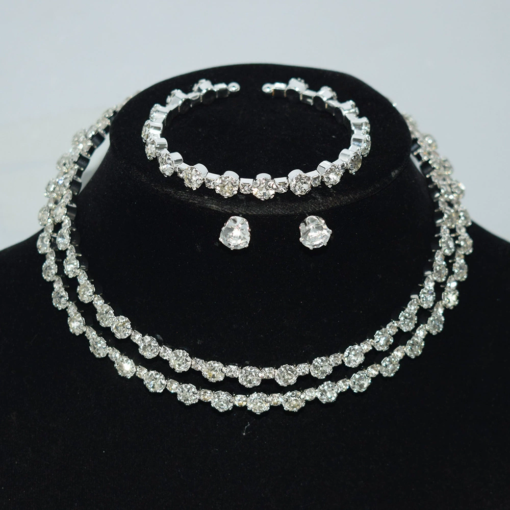 Accessory for bride, choker, bracelet, earrings, set, necklace, chain, gold and silver