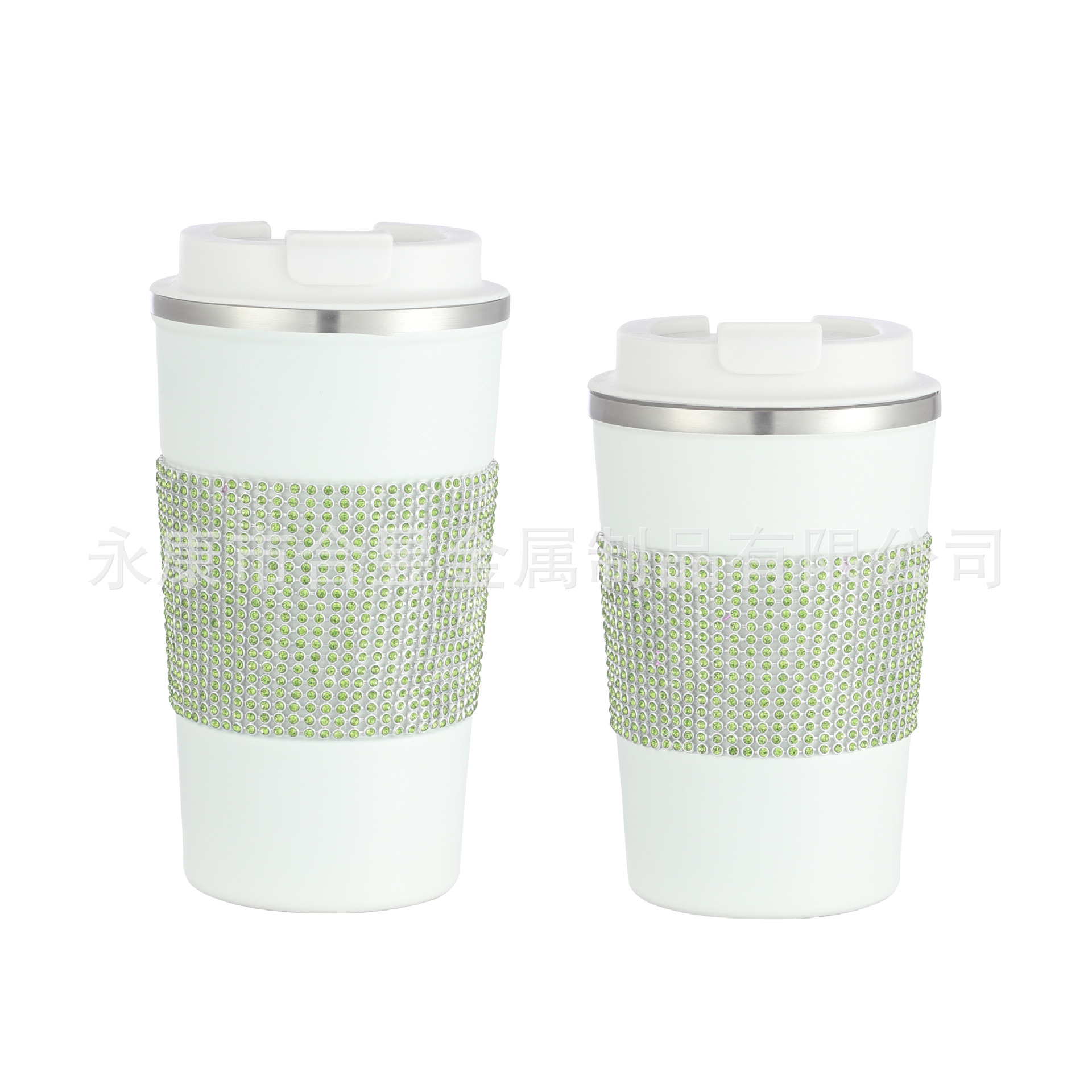 El Acero inoxidable caliente de la venta del Amazonas aisló la taza de café Diamante-integrada