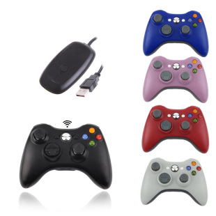 �m��XBOX360���C�o���Α��ֱ�2.4G�{����Xͨ����򌾀�԰�C�ֱ�