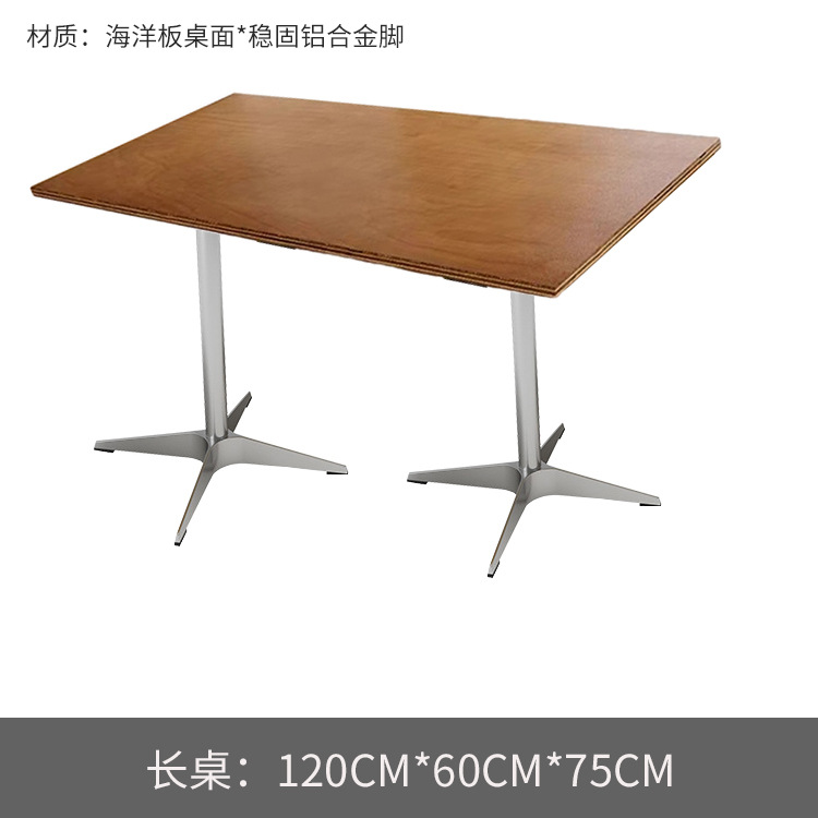 Mesa y silla de mesa