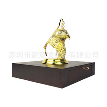 金属奖杯定制定做开模创意比赛高档企业员工颁奖奖章订制摆件刻字