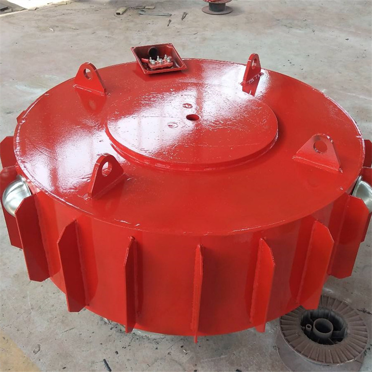 九州电磁圆盘除铁器 安装便捷 简单维护 操作简单