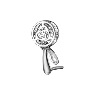 S925���y�A�� ������ ��ʯ���^DIY��� ���ƽ���� ����������